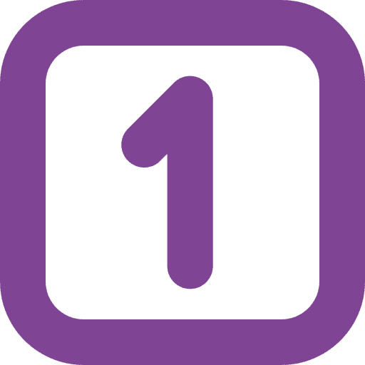 square 1 - one up - plus 1