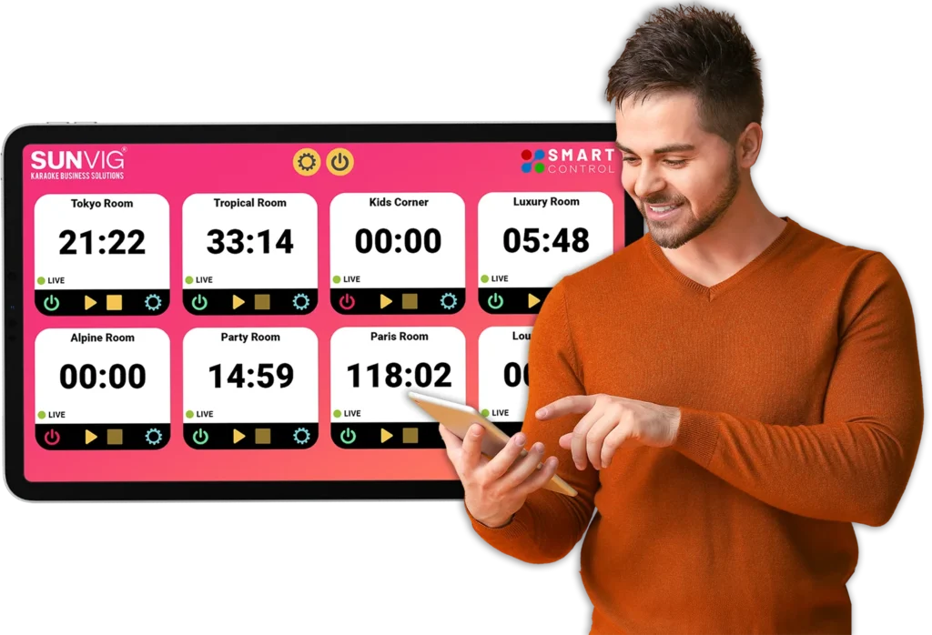SMARTcontrol - karaoke managing software by Sunvig